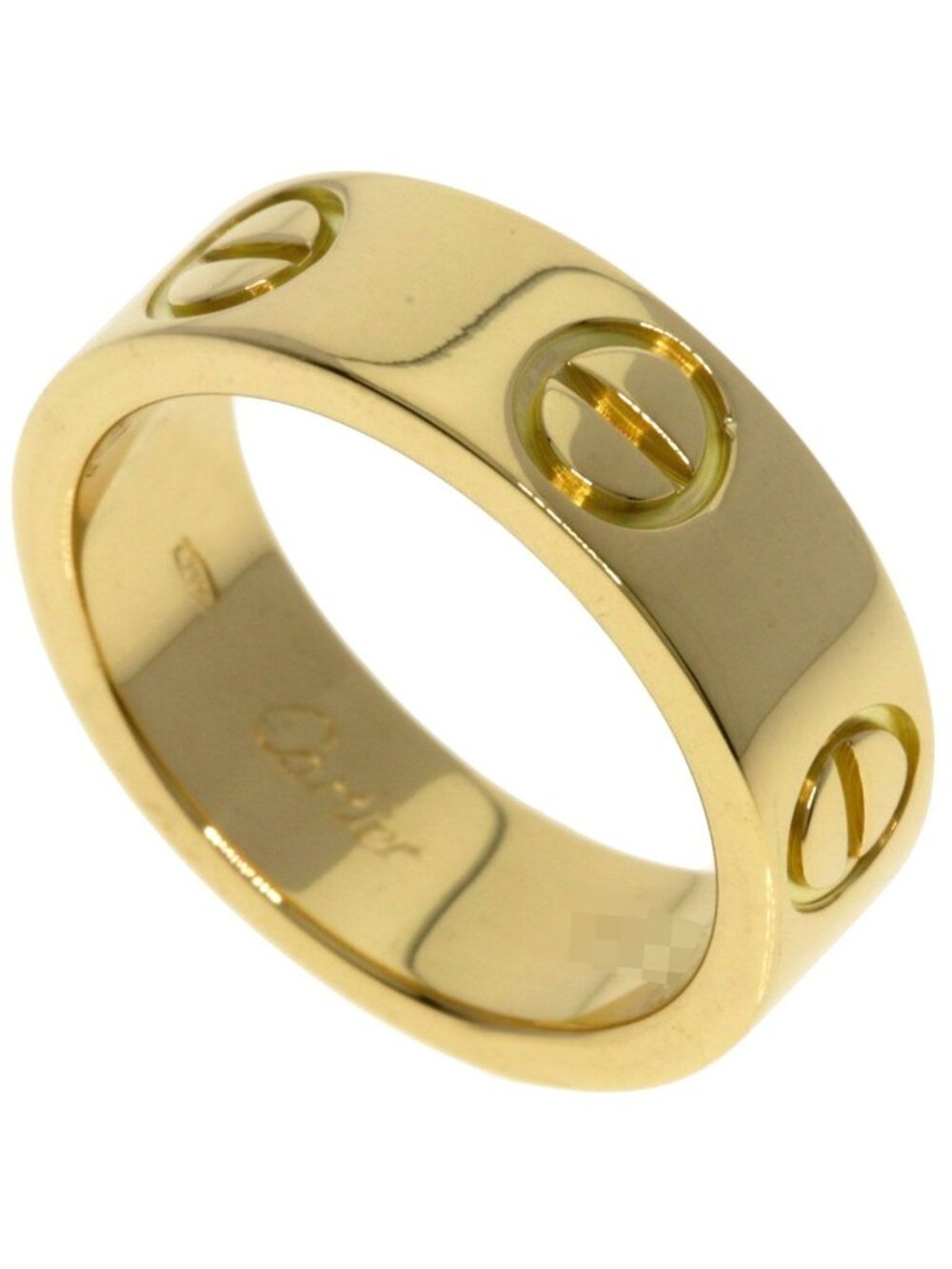 Cartier Love Ring 46 18k Yellow Gold
